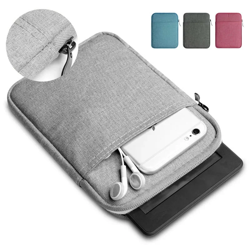 

Soft Protect E-book Bag for Kindle Paperwhite 1234 6.0" Case Cover for Kobo Clara HD 6.0 Inch Sleeve Pouch Pocketbook