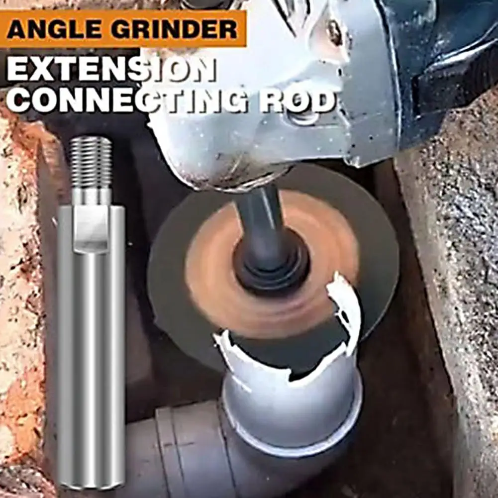 

Steel Novel Convenient Easy Installation Adapter Rod Wear-resistant Angle Grinder Connecting Rod Eye-catching for Home
