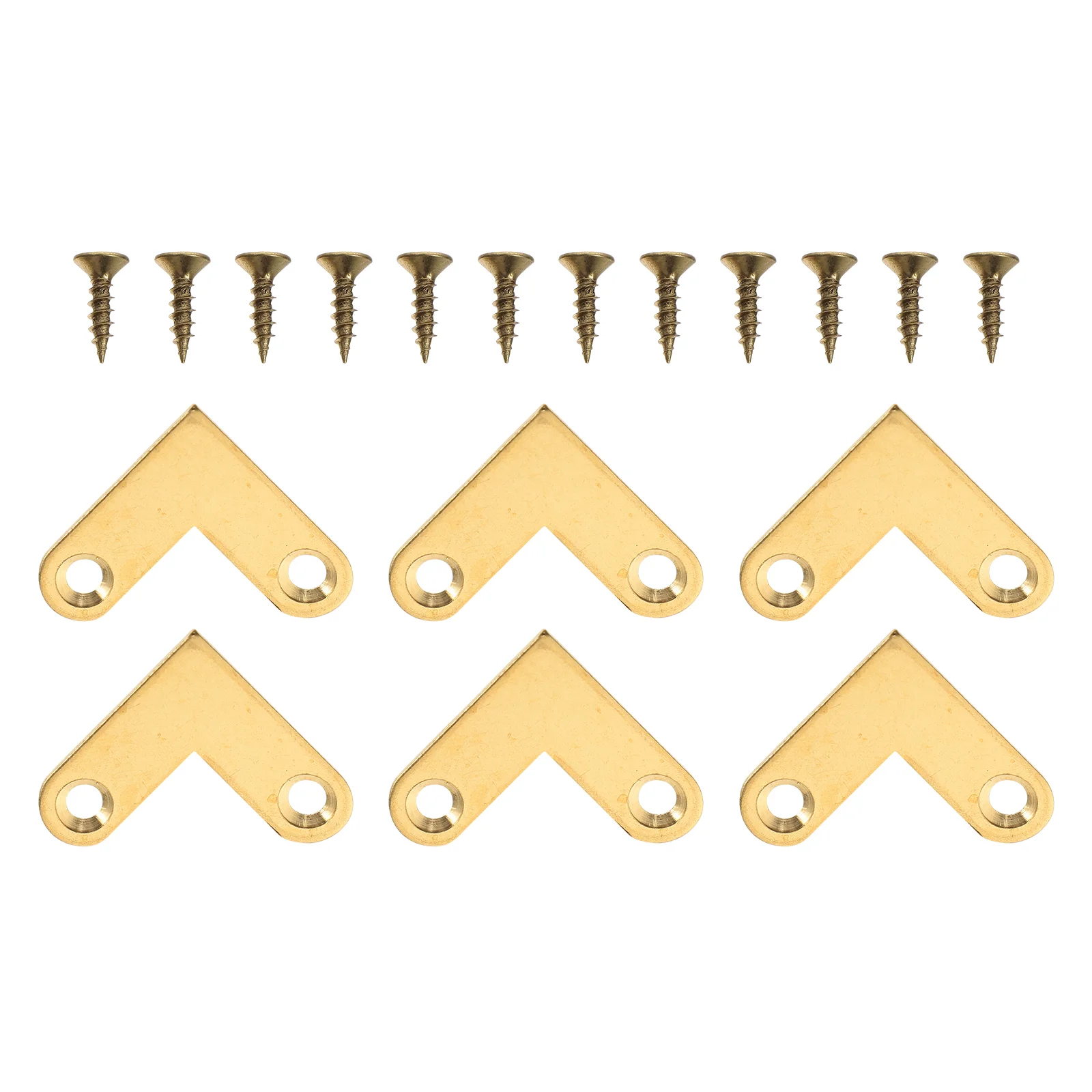 

Corner Flat Bracket L Brackets Brass Angle Wood Joints Frame Right Brace Furniture Picture Braces Shape Fastener Connectors