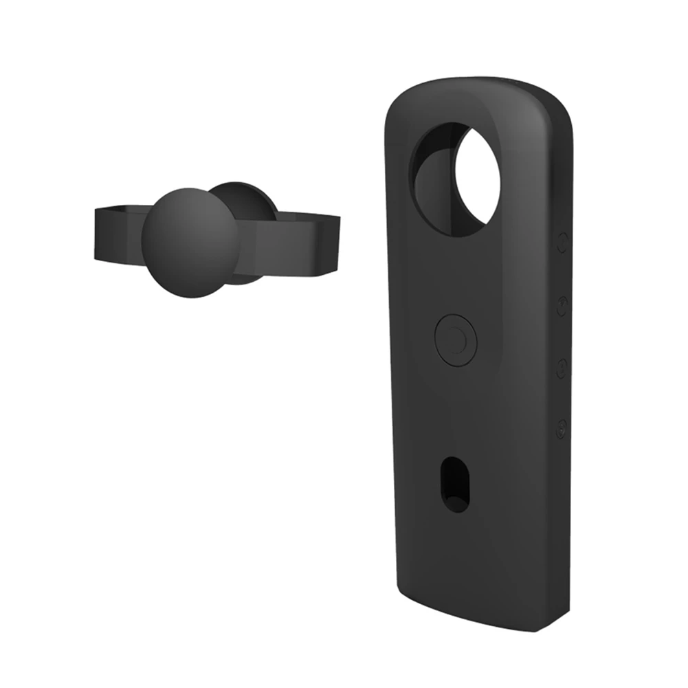 

Silicone Case With Lens Cover For Ricoh Theta SC2 360 Panoramic Camera Protective Sleeve Camera Accessories