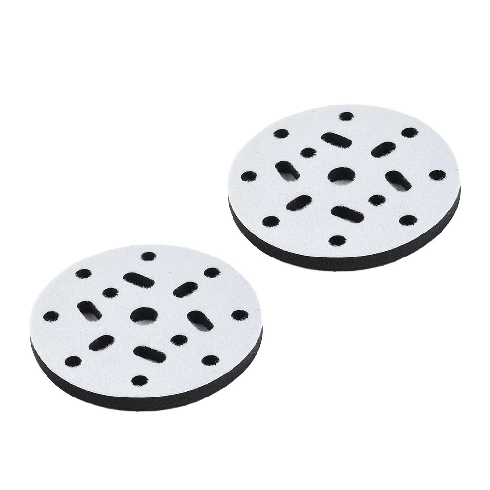 

2pcs 6 Inch 150mm Soft Buffing Pad Sponge Interface Cushion Pad For Sanding Pads Abrasives Sanding Discs Air Tool Accessories