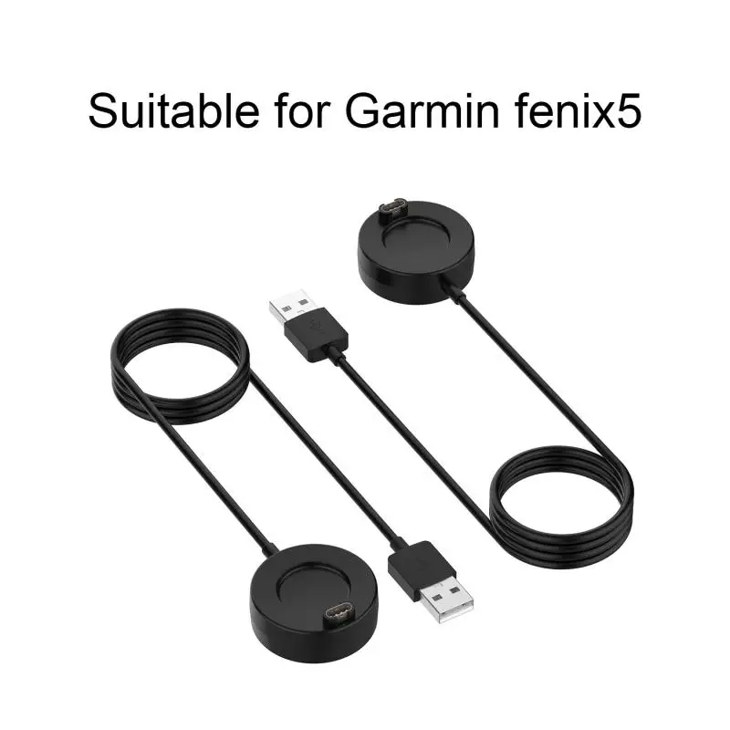 

Зарядный кабель для Garmin Fenix5 5x 5s 6 6X 6S, USB зарядная док-станция для Garmin Vivoactive 3 4S 935 945 Forerunner 630, Крышка Штепсельной Вилки