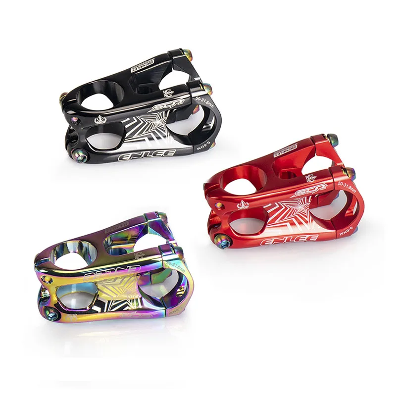 

ENLEE Mtb Power Stem Road Bike Mountain Bicycle Bridge Short Power 35mm Rod Handlebar Table Adjustable Stem Riser 31 8 Cycling