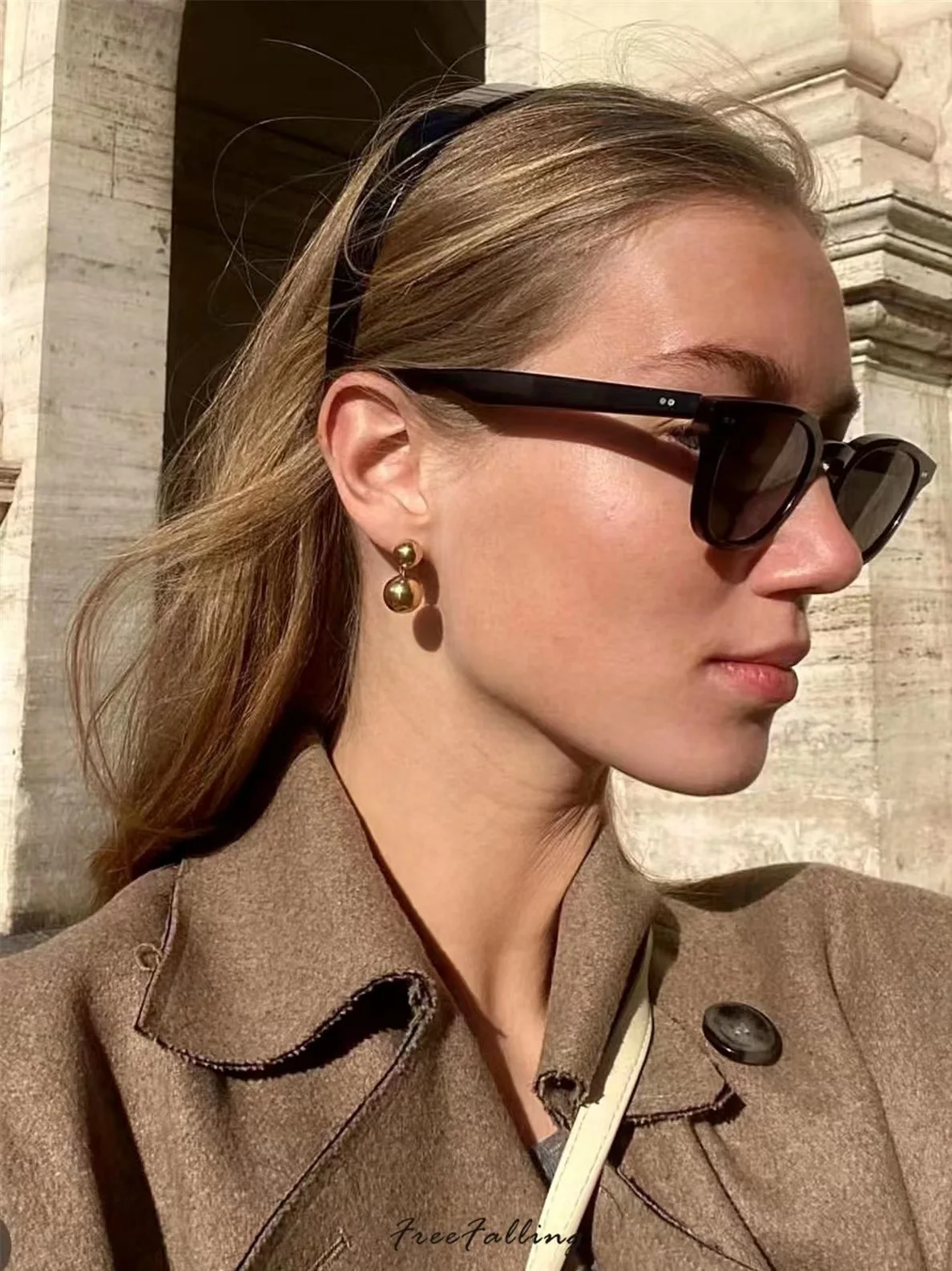 

Women The Caroline L*e Studio Stud 18K Plated Earrings