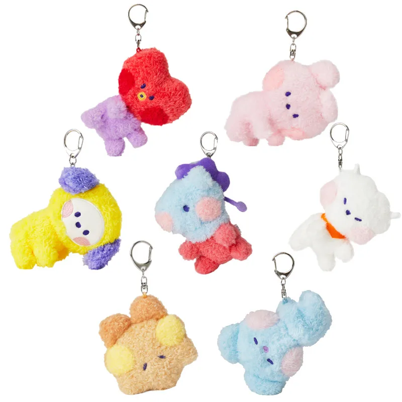 

LINE FRIENDS BT21 minini Series Kawaii Mini Plush Toy Anime Cartoon Cute Soft Stuffed Plushie Dolls Pendant Keychain Fans Gift