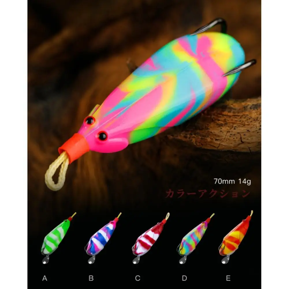 

Simulation Frog Soft Fishing Lure 7cm Plastic Artificial Mini Fishhook Bait Wobbler Artificial Hard Bait Fishing Tackle Dropship