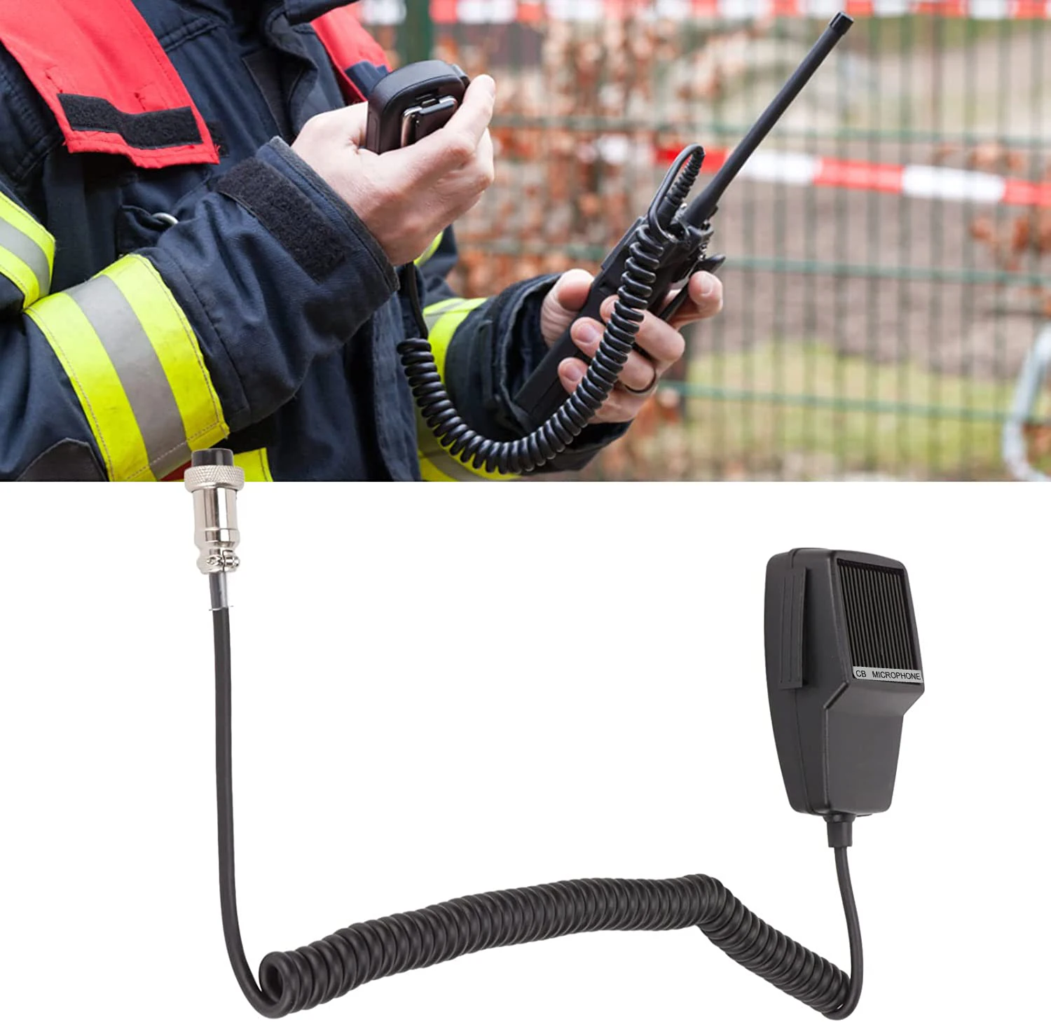 For Cobra Uniden Car Radio Walkie Talkie 4-Pin Mic Microphone Workman CM CB Radio Mic Microphone Two Way Radios Microphone