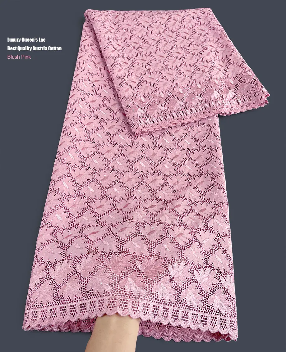 Роскошная прозрачная австрийская хлопковая кружевная вышивка африканская