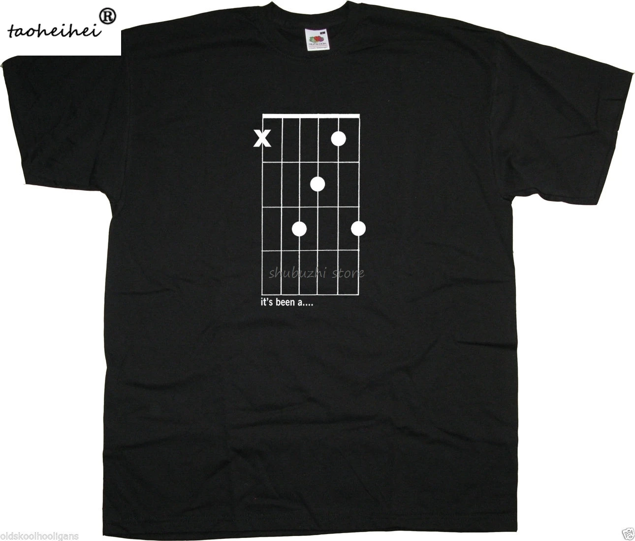 Жесткий День Ночь аккорд футболка для поклонников группы The BEATLE! Классический