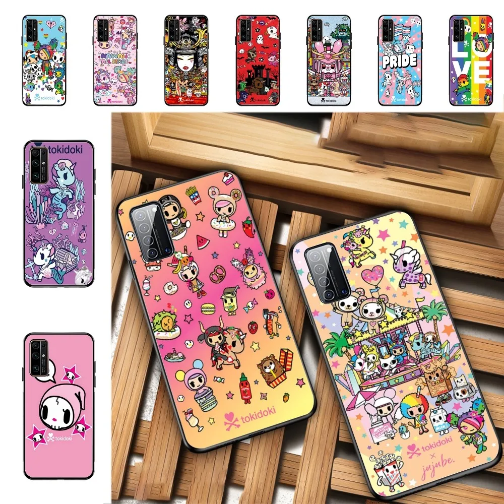Фото Японский чехол для телефона T-Tokidokis для Huawei Honor 10 Lite 9 20 7A 9X 30 50 60 70 Pro Plus, мягкий силиконовый чехол №4
