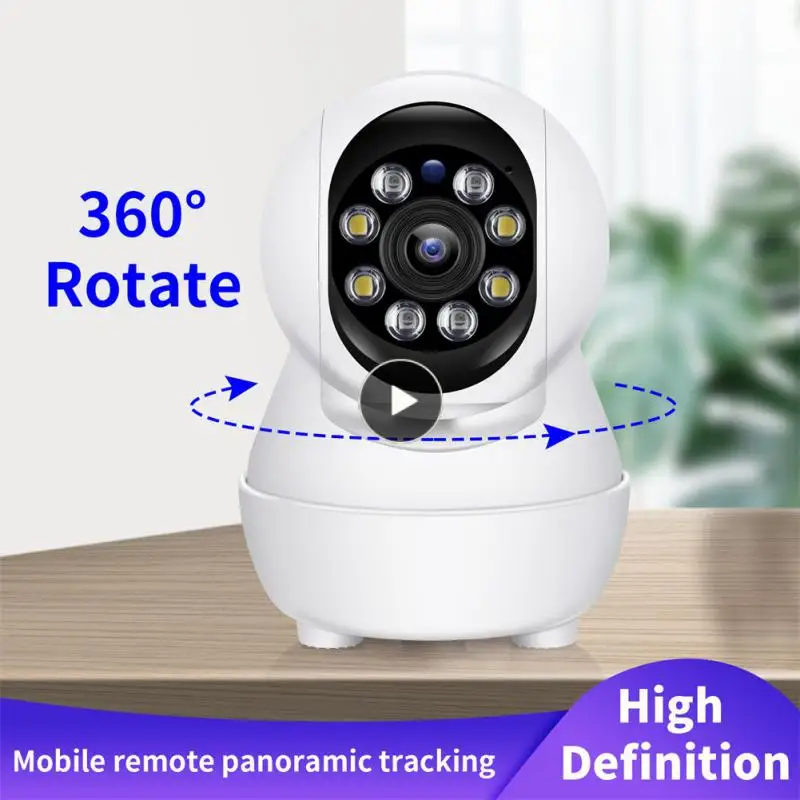 

Network Camera 1080p Hd 130° Wide Angle Surveillance Camera Motion Detection Wireless Camera Smart Home 2 Million Pixels
