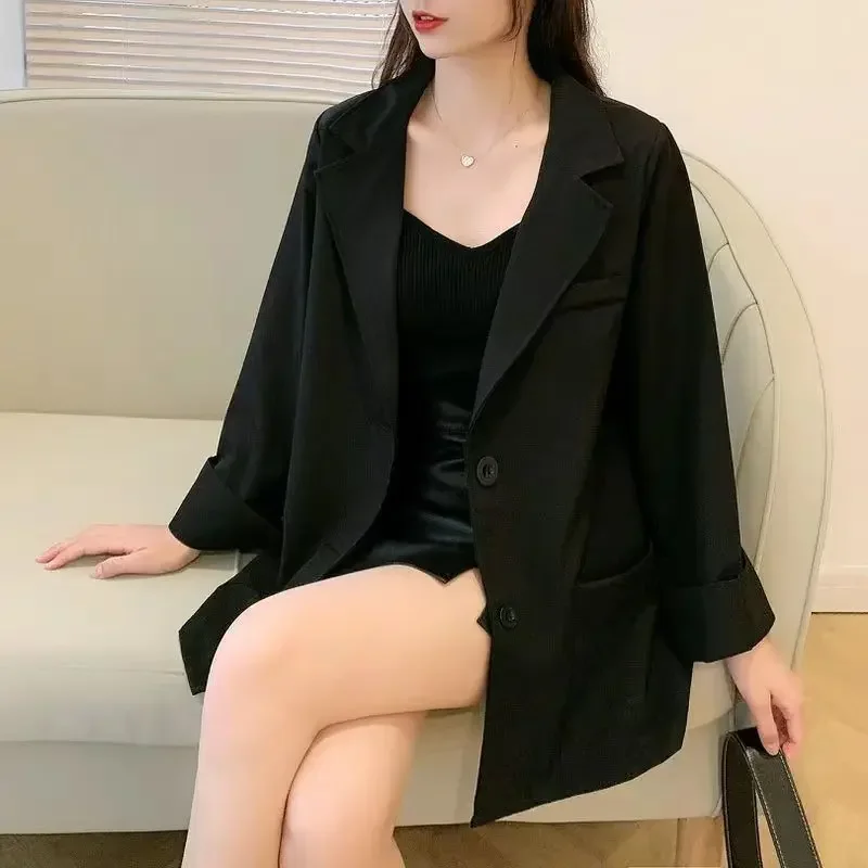 Женские пальто и куртки в корейском стиле весенне-осенняя верхняя одежда