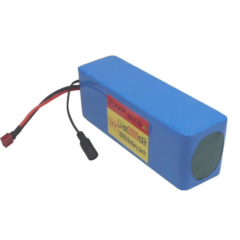 

36V 10S3P 20Ah 500W High Power Capacity 42V 18650 Lithium Battery Pack 20000mAh Electric Bicycle Bicycle Scooter BMS+charger