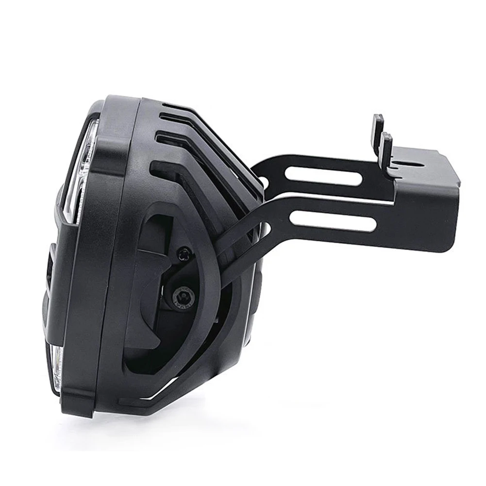 

Speaker Headlight Horn Headlight Cycling Outdoor Sports 1 Pcs 12x18x8cm 36-48V Accessories Horn PC+ABS+PMMA+AL