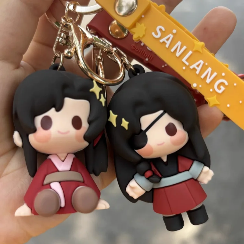 Новая оригинальная аниме-фигурка Tian Guan Ci Fu Tgcf Xie Lian Hua Cheng брелок для телефона