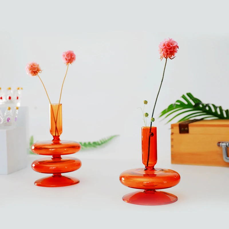 Pillar Or Taper Candlesticks Holder Wedding Table Centerpieces Flower Vase Nordic Home Decoration