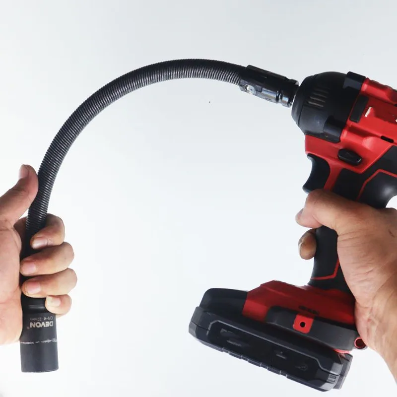 

Инструменты для обслуживания автомобиля. Универсальный шарнирный адаптер электрического ключа, многофункциональный, вращается на 360 ° для ...