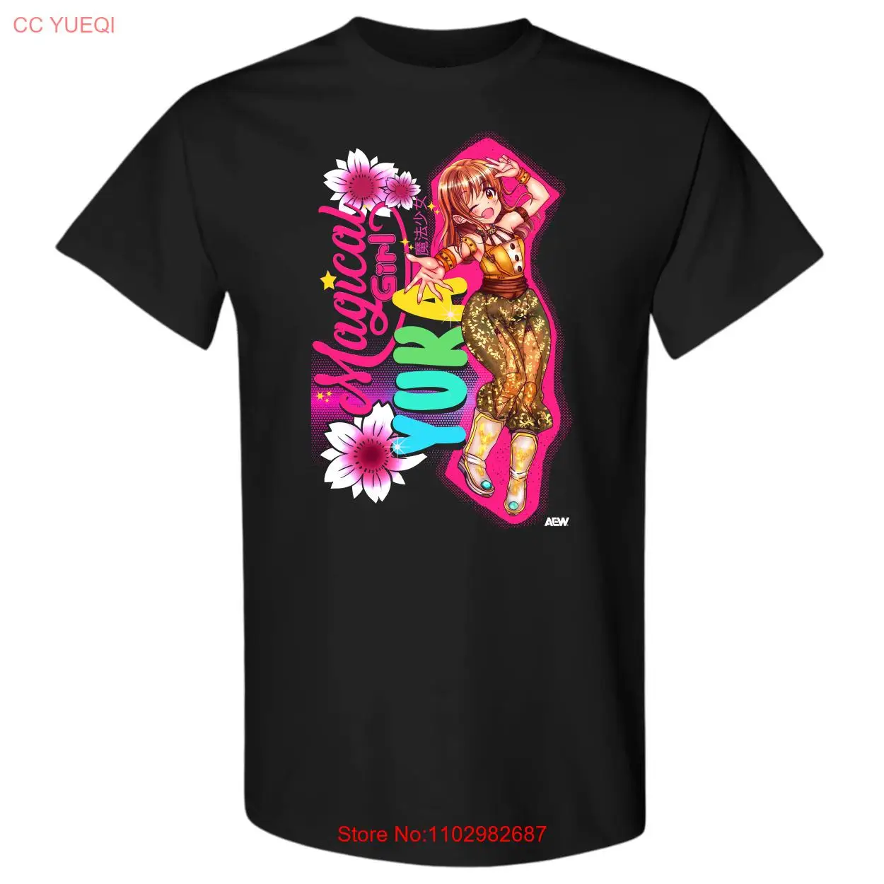 Юка Саказаки — официальная футболка The Magical Girl AEW