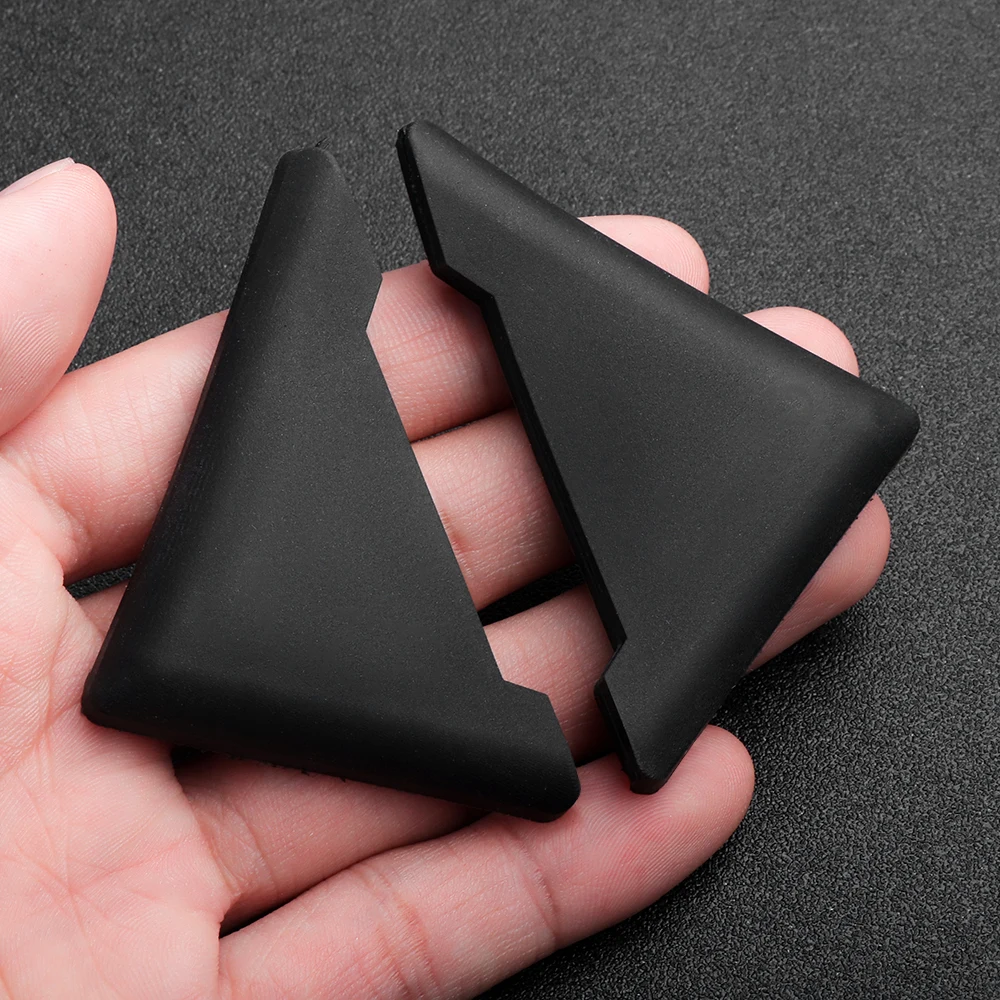 2PCS/Set Silicone Car Tuning Door Corner Cover Bumper Collision Anti-scratch Protector For Mitsubishi Ralliart Lancer ASX RVR - купить по