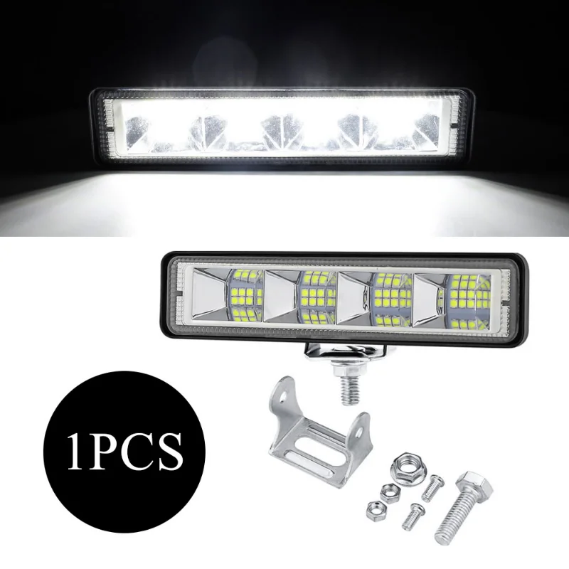 

24LED 72W Motorcycle Headlights Lights For Motorcycle Beam Led Spotlight Super Bright Fog Lamp Vehicle Autocycle Modified Bulbs