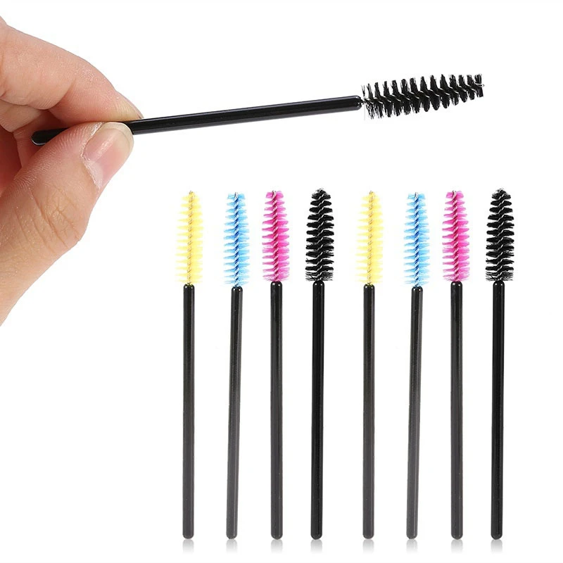

HEALLOR 50pcs Disposable Eyelashes Brush Soft Mascara Wands Applicator Eyes Lashes Makeup Brushes Tools Cosmetic Accessories