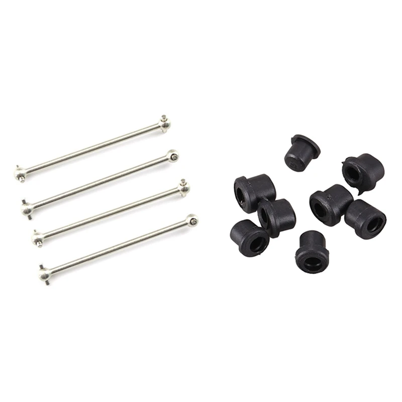 

1 Set Metal Chassis 144001-1267 Front And Rear Swing Arm Shaft Kit & 4 PCS Rear Dog Bone