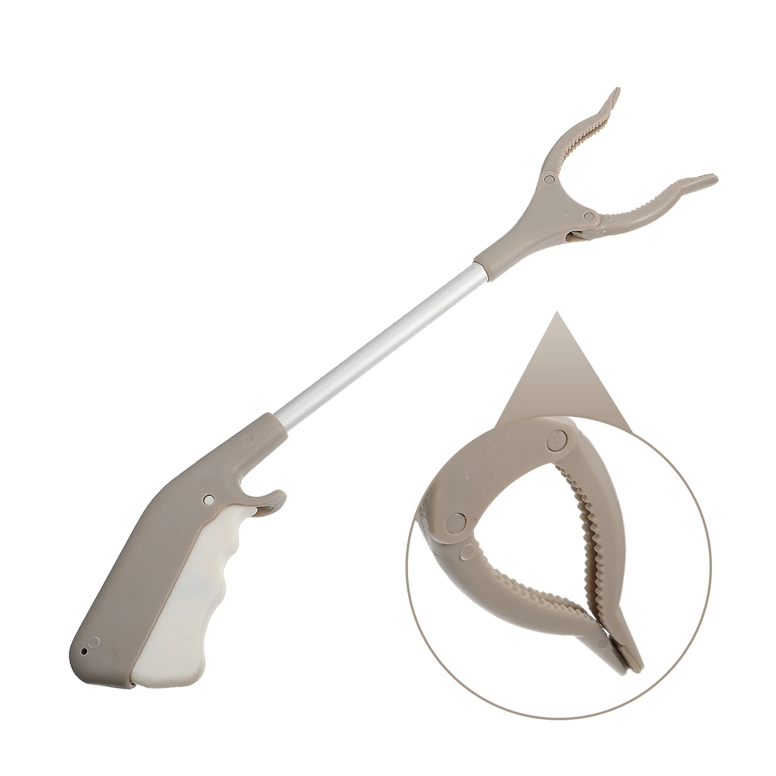 Зажим для чистки мусора ручка зажим захват инструмент нескользящий стержень из