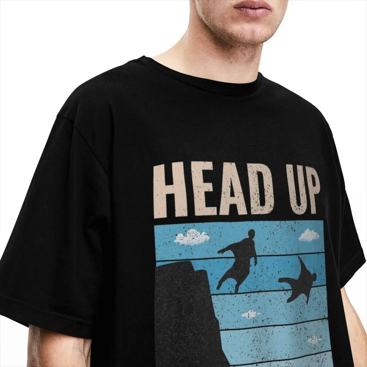 Винтажная рубашка из чистого хлопка для мужчин и женщин прыжков