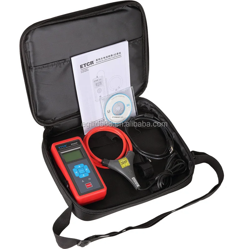 

ETCR8000F Flexible Coil Current Tester Large Current Clamp Meter/Recorder