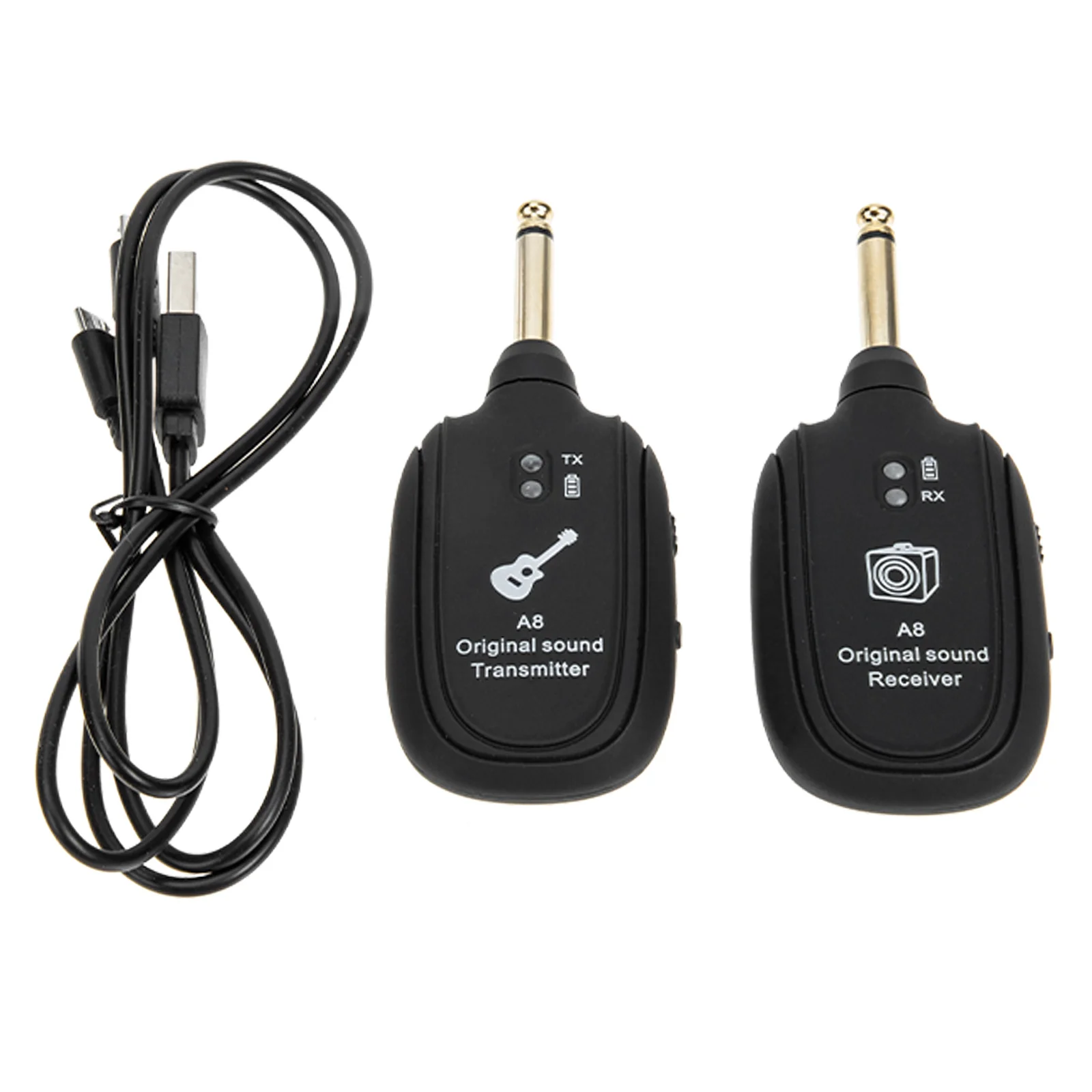

1 Set Accessories Guitar Wireless Receiver Guitar Accessories Guitar Transmitter Receiver for Guitar Lovers Replacement Guitar