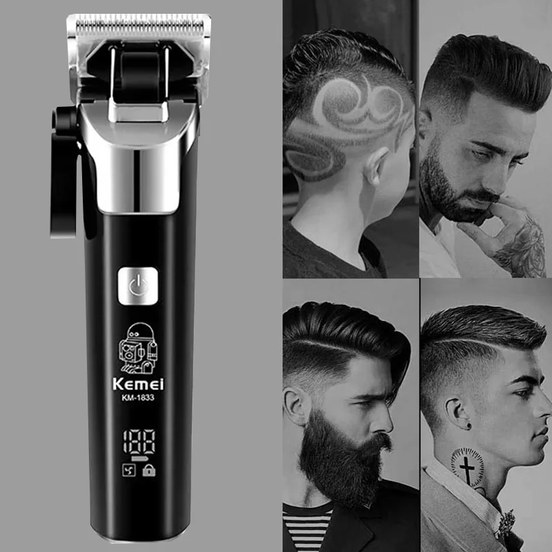 Kemei Профессиональная Электрическая Машинка Для Стрижки Волос