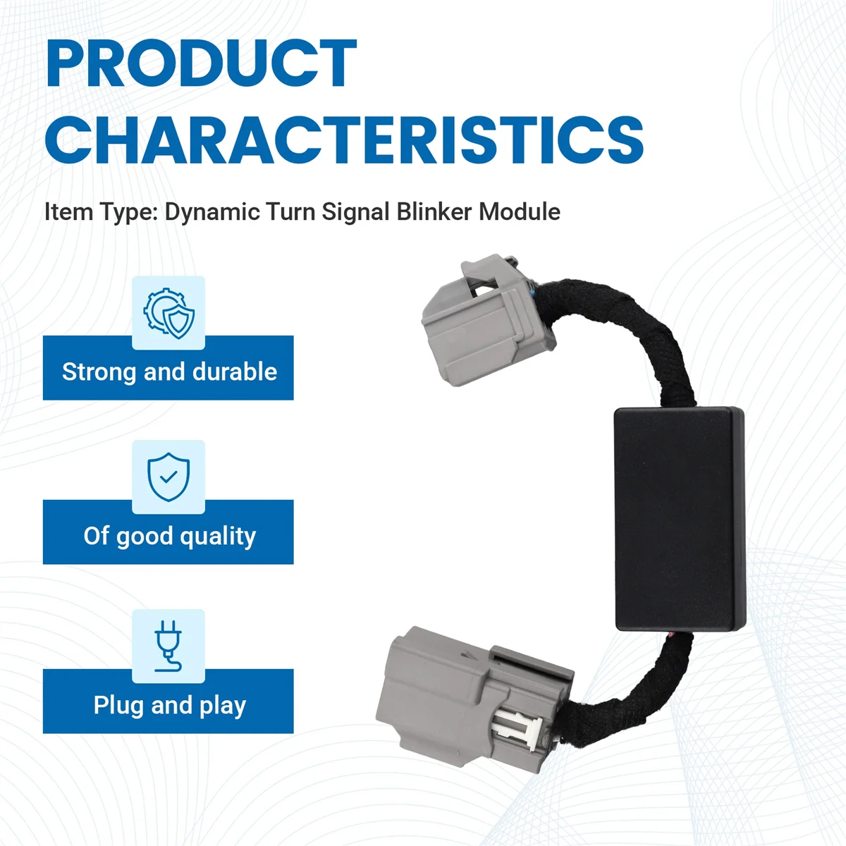 Задние фонари динамический поворотник адаптер жгут проводов комплект модулей
