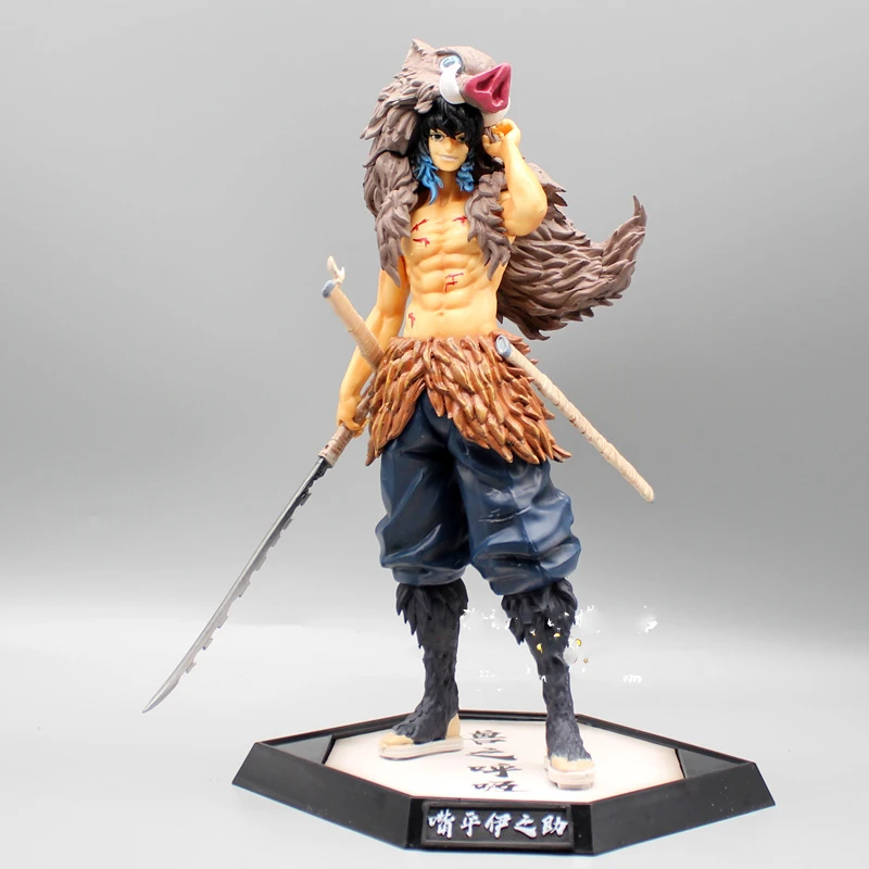 

Anime Demon Slayer GK Anime Action Figure Hashibira Inosuke No Yaiba PVC Model Toys Figurine Model Doll Collection Toys
