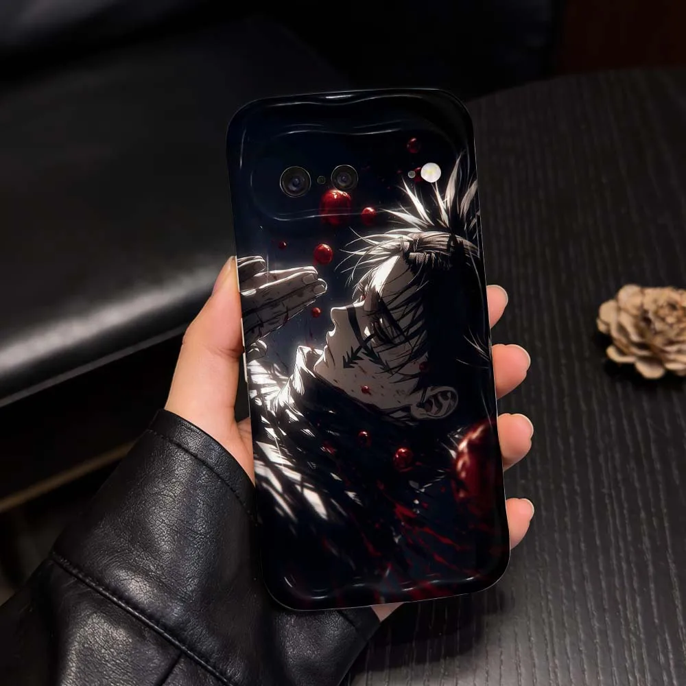 Фото Мягкий чехол Choso Cool Anime для Google Pixel 10 9 8 7 8A 7A Pro XL 2024 Wave Oil №1