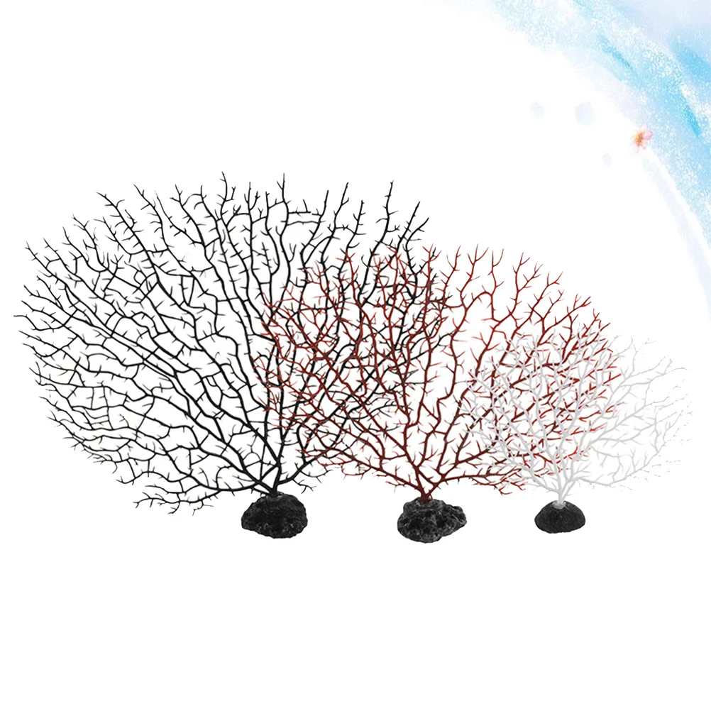 

Coral Aquarium Ornamentfish Tank Artificial Branch Decorations Tree Decoration Landscape Decor Sea Simulated Aquatic Resin