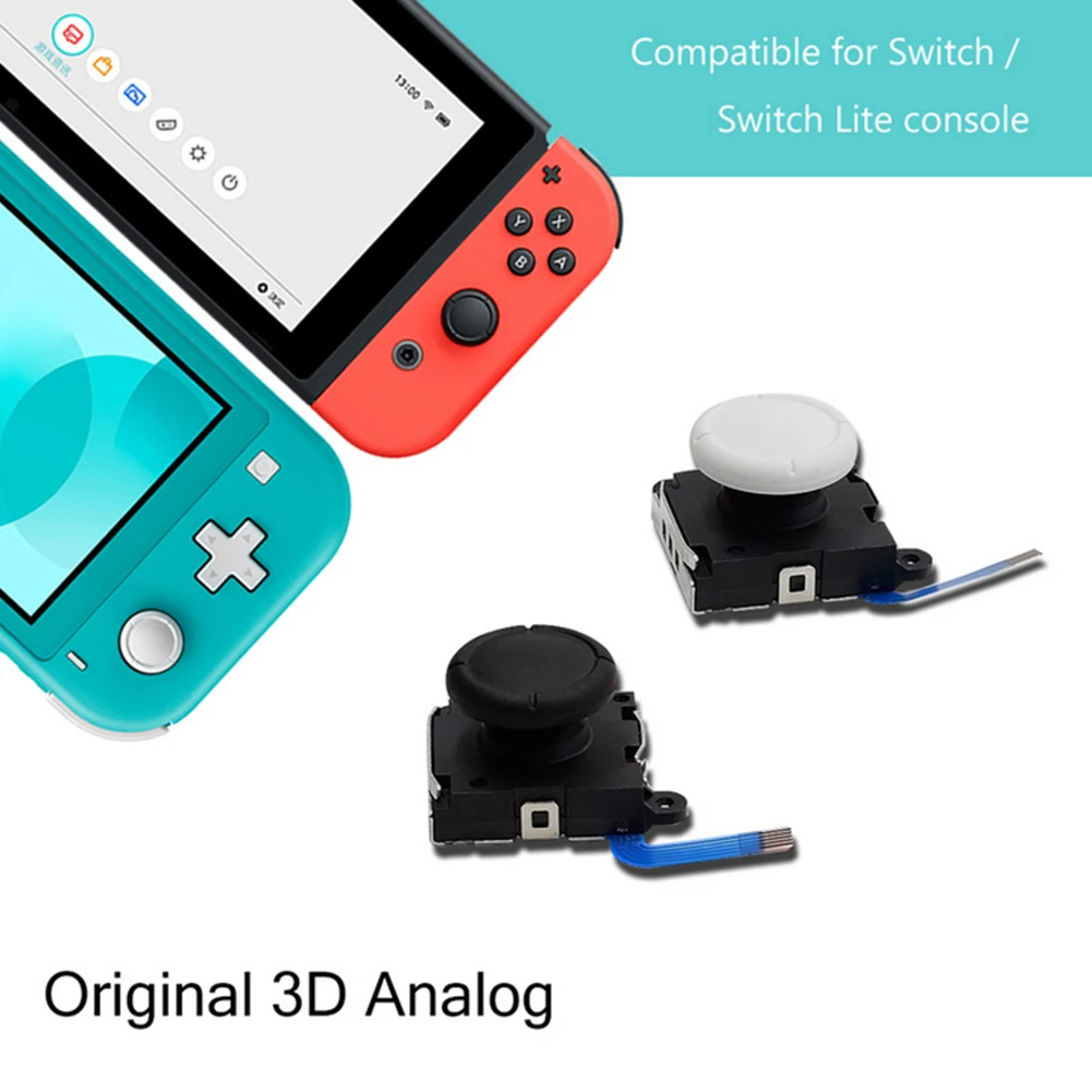 

Original New 3D Analog Joystick Thumb Sticks Sensor Replacements For Nintendo Switch Joy Con & Lite Controller