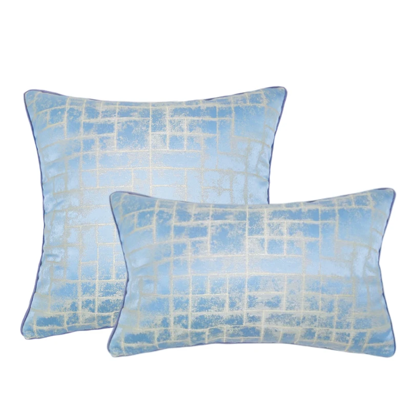 

Luxury Jacquard Cushion Cover 30x50 45x45cm High Quality Pillow Cover for Live Room Decor Sofa Pillowcase Grey Cushion Covers