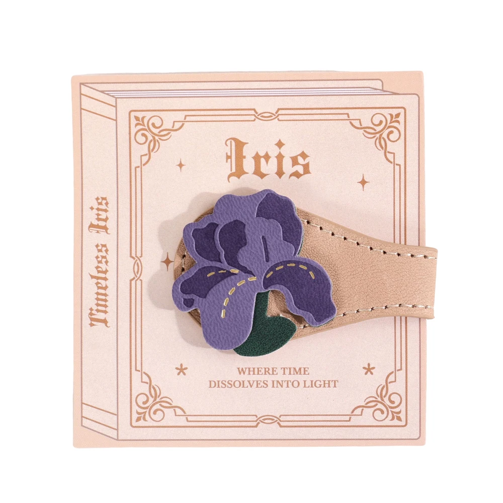 

Магнитная закладка с цветочным узором