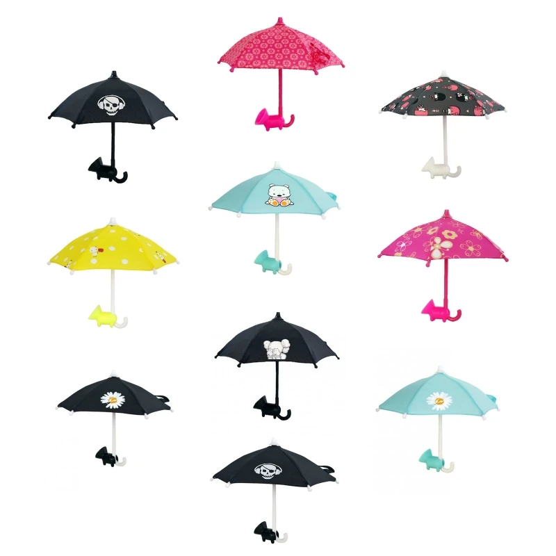 

Phone Umbrella for Sun Shade with Universal Adjustable Suction Cup Stand Outdoor Anti-Glare Phones Cute Sunshade Holder