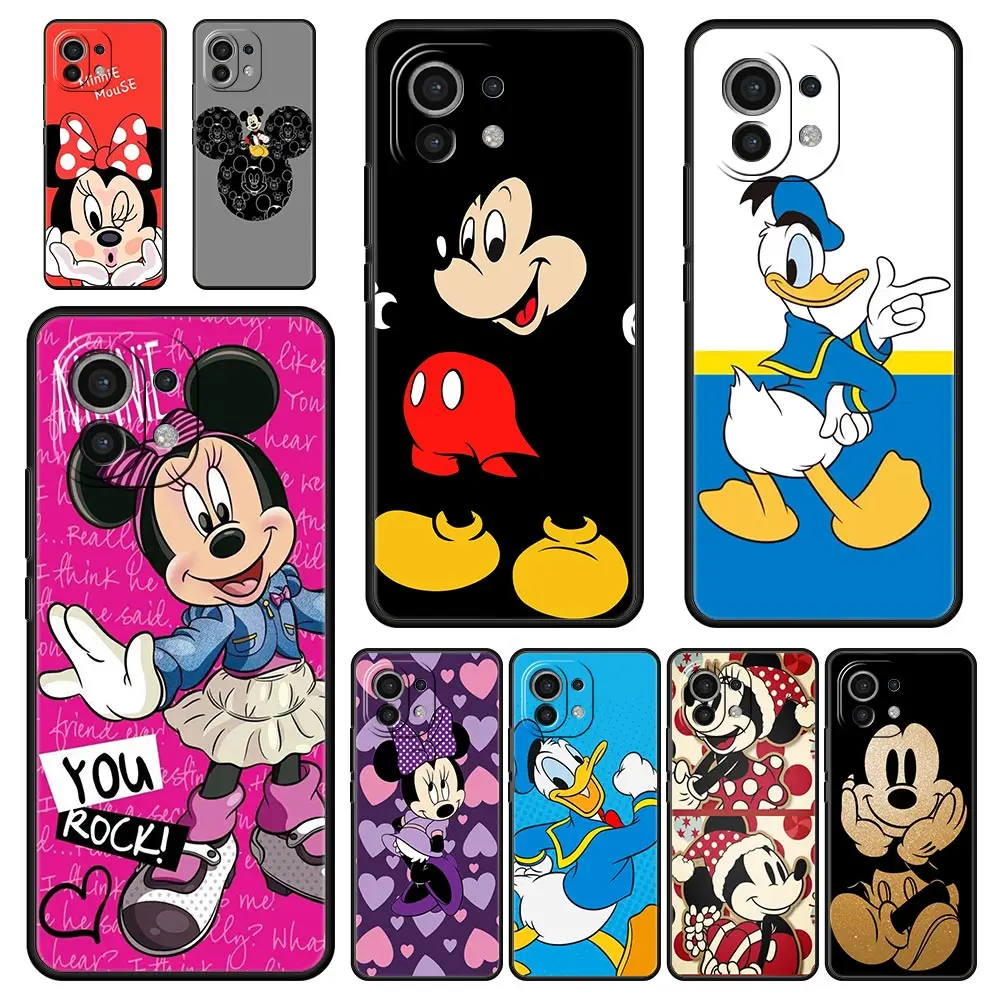 

Phone Case For Xiaomi Poco X3 NFC M3 F3 M4 X4 Mi Note 12 10 Lite 11 10T 11T 11X Pro 5G 9T 11i Mickey Minnie Donald Duck Cover