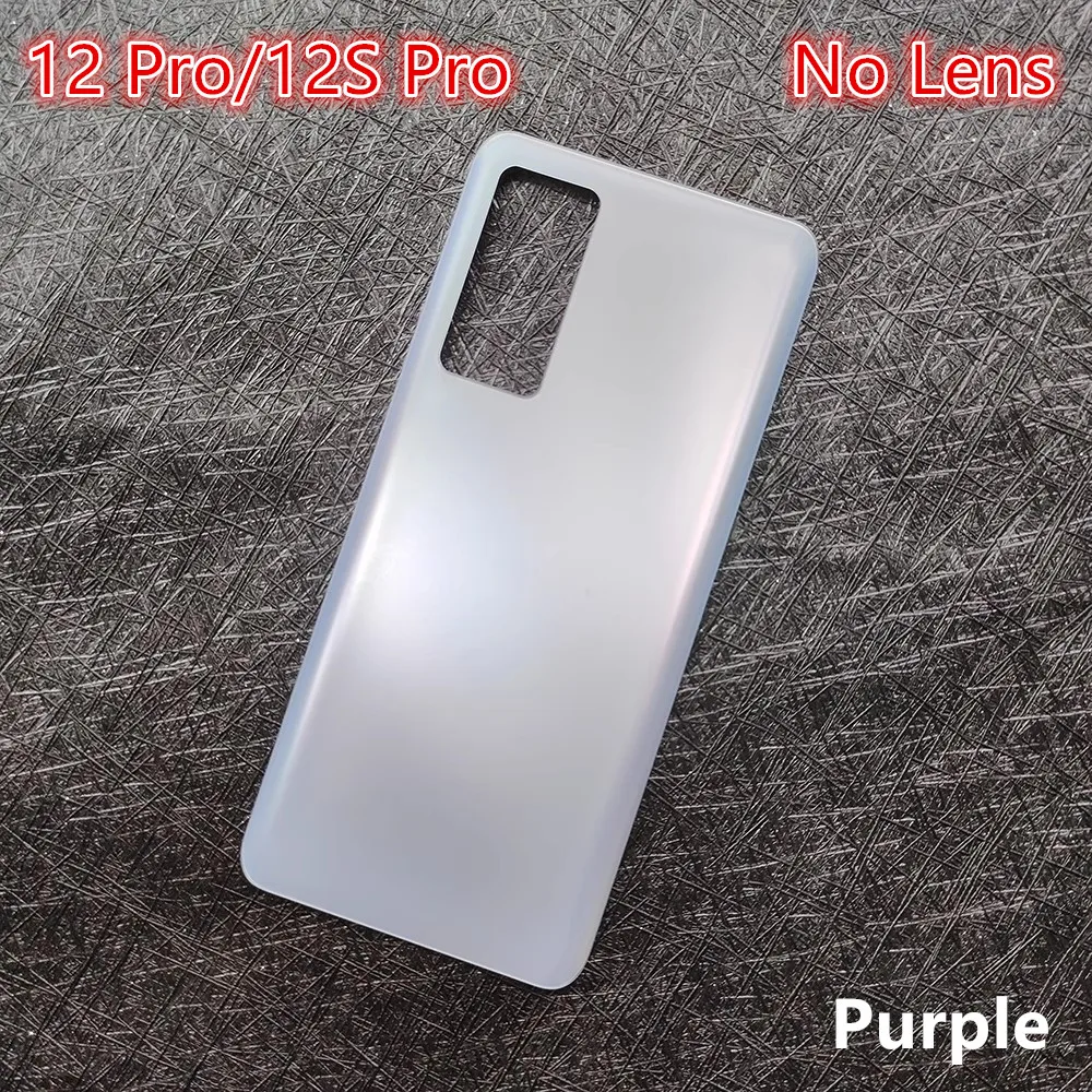 Корпус 12Pro для Xiaomi Mi 12 Pro / 12S 5G 6 73 дюйма стеклянная задняя крышка аккумулятора