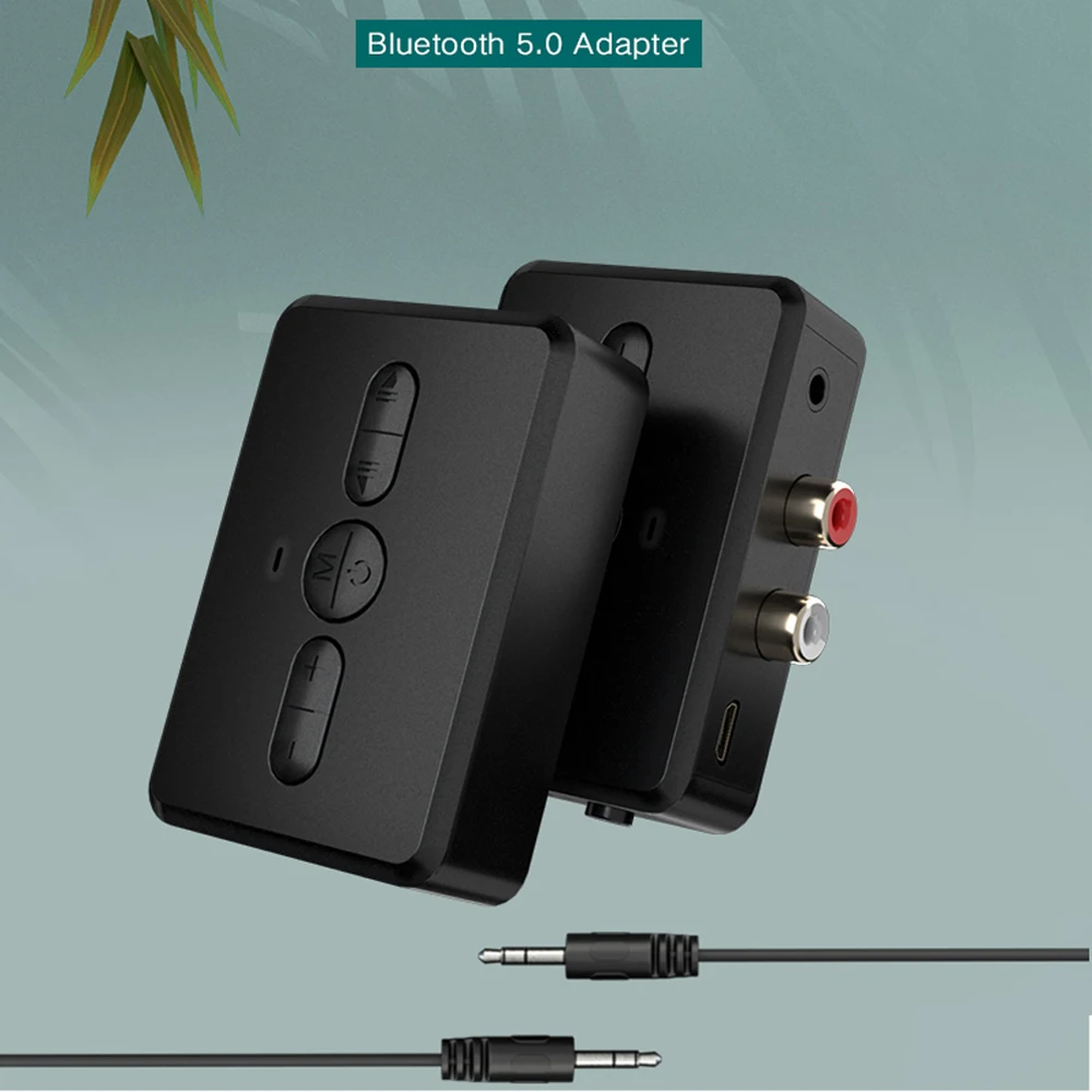 Приемник-передатчик RT01 с Bluetooth 5 0 2-в-1 аудио адаптер в RX + AUX для BT запускает