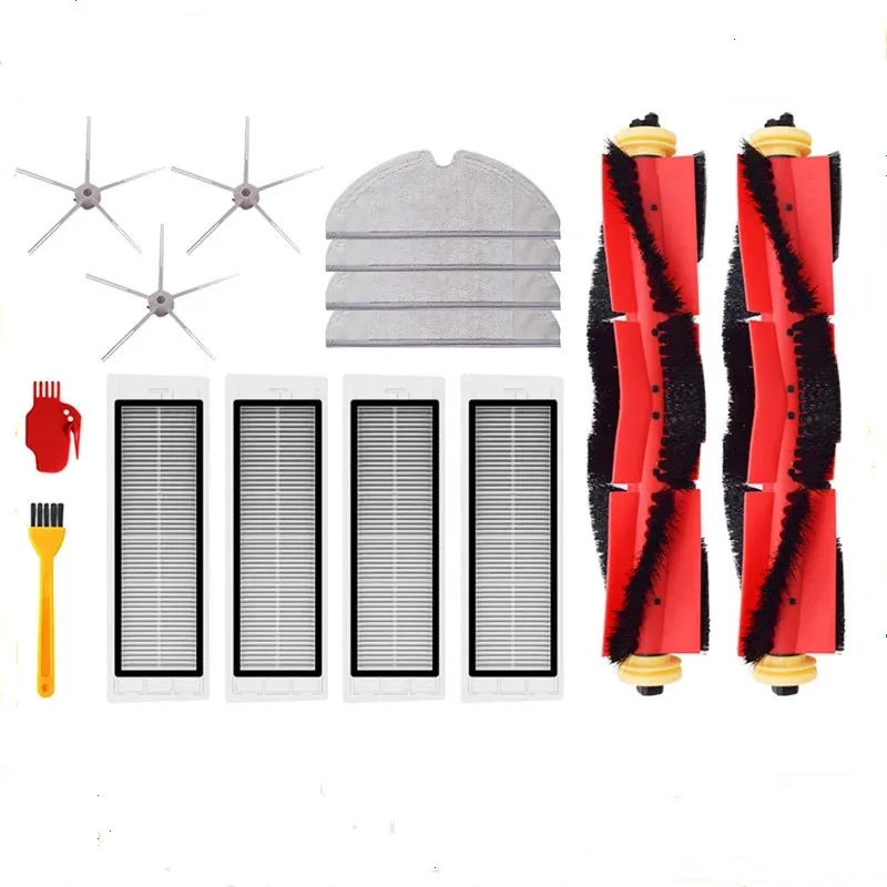 

For XiaoMi Roborock S50 S51 S6 Pure S5Max HEPA Filter Side Main Brush Mop Cloth Vacuum Cleaners High Quality Accessories