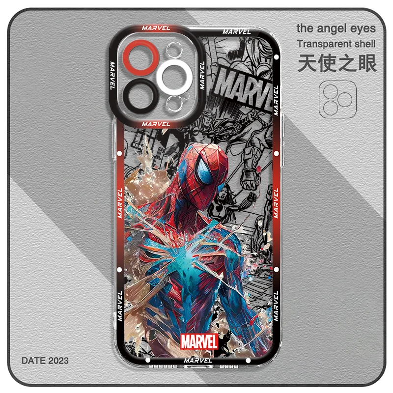 Прозрачный чехол для телефона Apple iPhone 15 14 13 12 11 Pro Max Mini XS XR X 7 8 6 6S Plus мягкий с