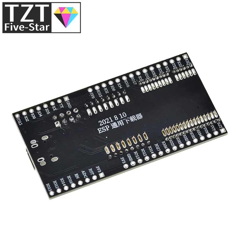 TZT ESP8266 ESP32-WROVER Макетная плата Тестовый программатор Загрузчик розетки для ESP-01 ESP01S