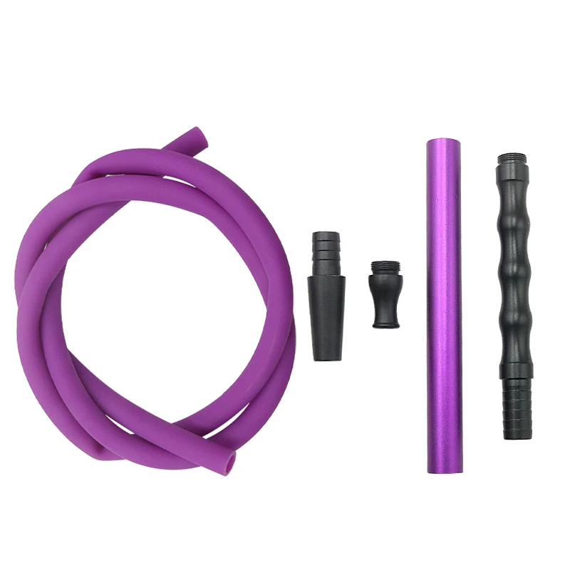 1 комплект шланг для кальяна из силикона и алюминиевого сплава