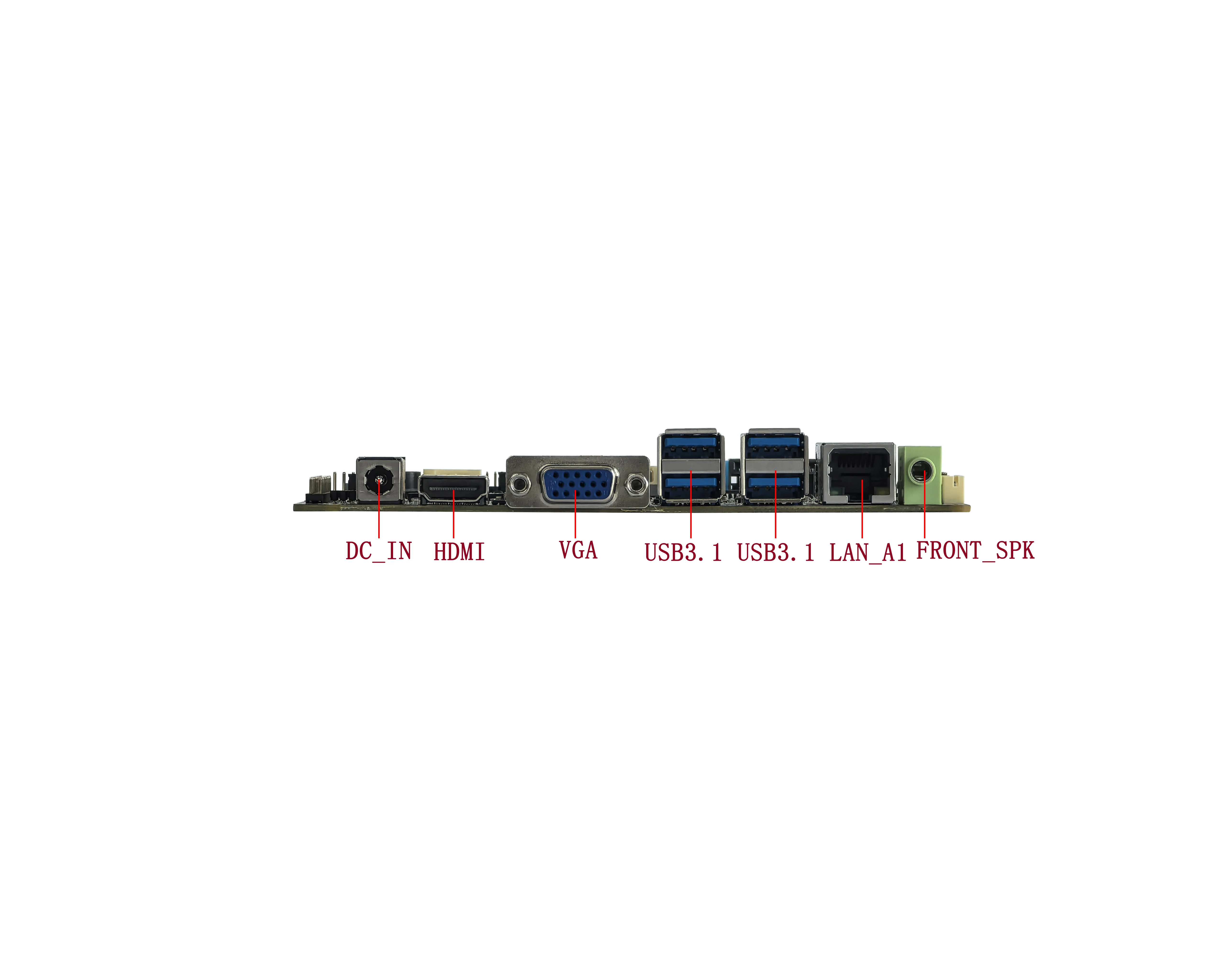 Фото Материнская плата ELSKY NEW с графикой HD Graphics 510/520, I3-6100U, H-DMI, USB3.2, питание DC 12V~24V, Wi-Fi, ОЗУ 32 ГБ, M.2 NVME, SATA №5