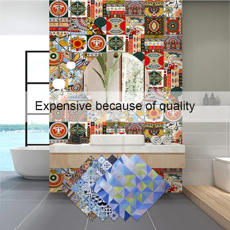 

Мозаичная Настенная Наклейка в исламском стиле, цветная алюминиевая композитная панель в мусульманском этническом стиле, мозаика, декор дл...
