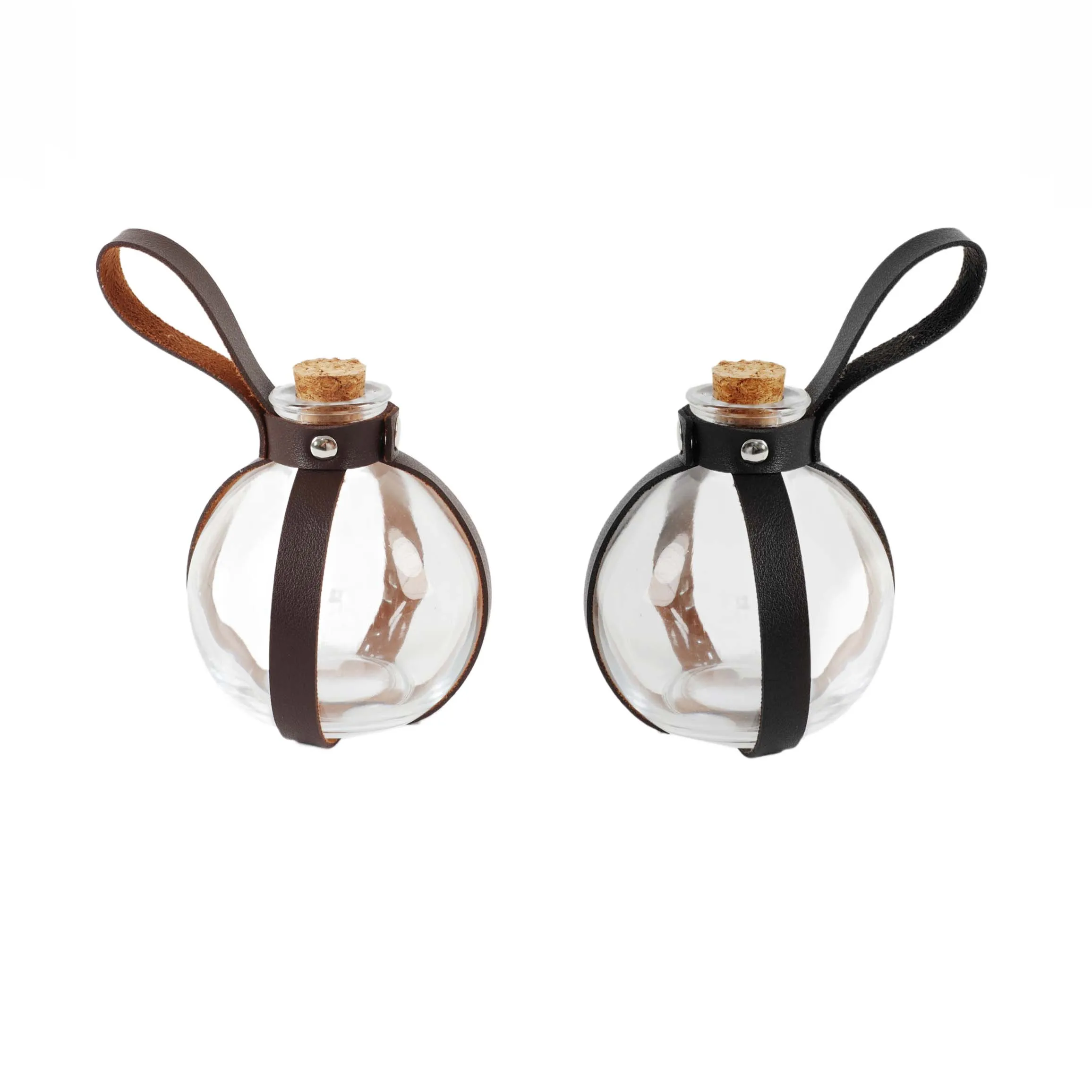 Средневековая поясная сумка из искусственной кожи алхимии 1 пробковой бутылки с