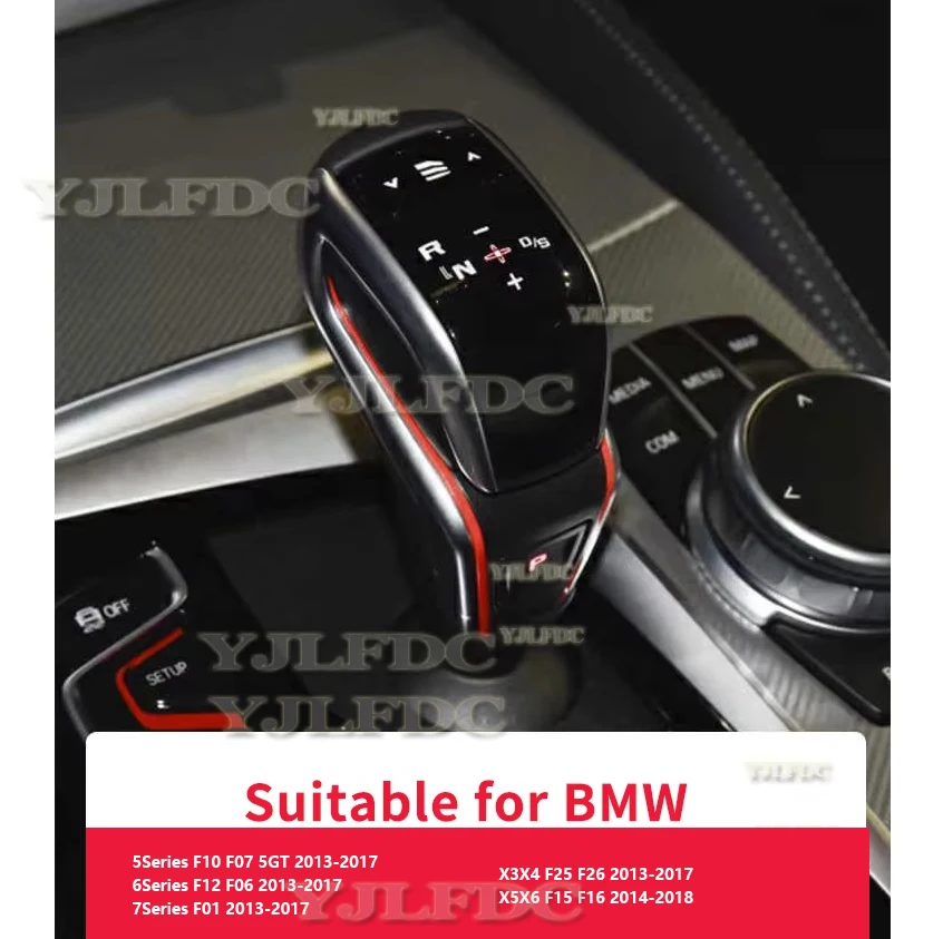 

Подходит для BMW 5 6 7 серии G30 G31 2016 + G32 2017 + G11 G12 X3 G08 G01 X4 G02 модифицированные аксессуары M5 рычаг переключения передач M Sport